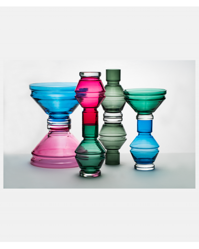 Raawii Relæ vase lille Bristol Green